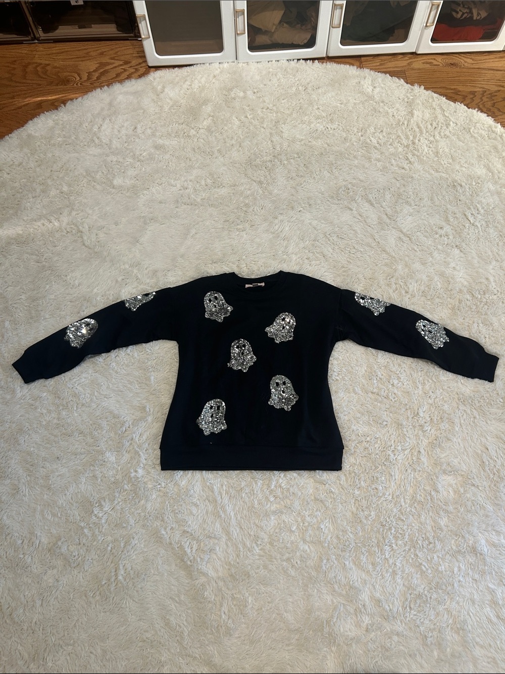 Philosophy VIRAL Sequin Ghost Sweater